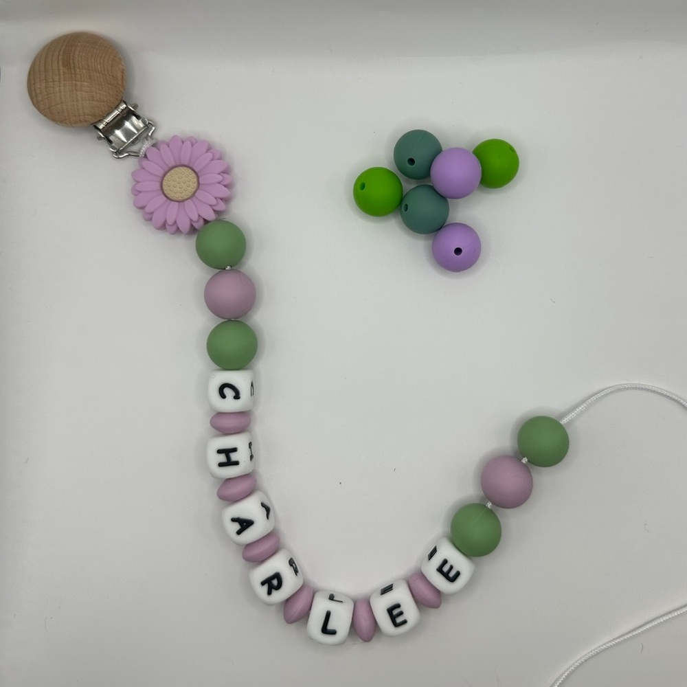 Personalized Pacifier Clip!